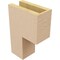 Ekena Millwork 4"W x 8"D x 12"H Classic Chapel Hill Rough Cedar Woodgrain TimberThane Corbel, Primed Tan CORUR04X08X12CHPRCPR - alternate 4
